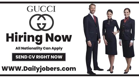 lavoro gucci roma|gucci job offers.